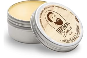 IMPERIAL BEARD - Cire à Barbe et Moustache - Entretien Barbe - Fabrication Française - 50 ml