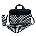 Black 3pcs Baby Diaper Nappy Changing Bag Set E:Polka Dot