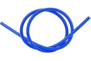 KIMISS Silicone Spark Plug Wires, 8mm Silicone Spark Ignition Cable Wire Car Auto Accessory Replacements Part (Blue)