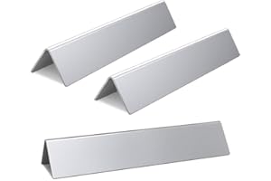 LOKHING 7635 batoniki smakowe zamiennik do części grilla Weber Spirit E210, do Spirit 200/210, spirit E210 S210, ze sterowaniem przednim, zestaw 3 sztabek smakowych ze stali nierdzewnej