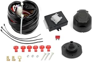 W WIELEN COMPONENTS Wieln - Kit eléctrico de 7 polos con centralita para enganche de remolque