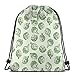 Produktbild Jiger Drawstring Tote Bag Gym Bags Storage Backpack, Fresh and Green Artichokes Hand Drawn Nature Agriculture Harvest Artwork Print,Very Strong Premium Quality Gym Bag for Adults & Children
