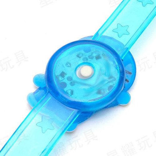 German Trendseller® – 12 x Kinder LED Armbänder Mix ┃ NEU ┃ Blinklicht ┃ Mitgebsel ┃ Kindergeburtstag ┃Schulweg ┃ Motive Mix ┃ 12 Stück - 3