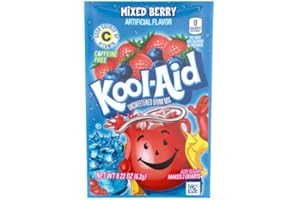 BHARTI BEN Kool Aid Mixed Berry Unsweetened Drink Mix 6.2g | Pack Of 6
