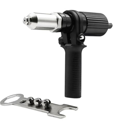 Cordless Rivet Gun Tool For Dewalt 20V Battery 3/16", 5/32", 1/8