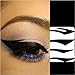 SODIAL(R)Four pairs eyelid eyeliner loaded with eyeliner eyelid stickers affixed black