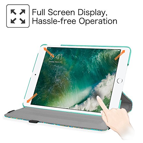 Fintie iPad 9.7 Zoll 2017 / iPad Air Hülle – 360 Grad Rotierend Stand Smart Cover Case Schutzhülle Tasche mit Auto Schlaf / Wach Funktion für Apple iPad 2017 Neue Modell / iPad Air 2013 Modell (Nicht geeignet für iPad Air 2), Jade - 7