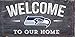 Produktbild Fan Creations Seattle Seahawks Welcome Distressed 6 x 6 x, 15,2 x 30,5 cm farbenreiche