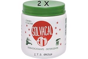 ITS GROUP Solvacal Detergente in Polvere per la Rimozione del Calcare 2 Unità, 2 x 500 g