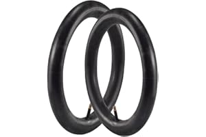 JYNVO 2 Pièces 12X2.125 Chambre À Air, Compatible Pour Trottinette Electrique, Poussette Kinderkraft/Draisienne, Vélos Pour Enfants, Noire