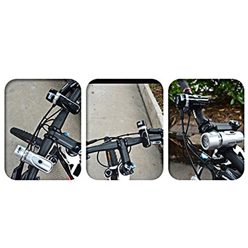 Eastlion Wasserdichte Fahrrad Licht Fahrrad Scheinwerfer mit 5 Mountain, Städtische Straße, Nacht Reiten oder Fahren Led - 5