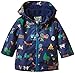 Joules Baby-Boys Barnaby Raincoat, Blue (Renards Farmyard), 3 Years
