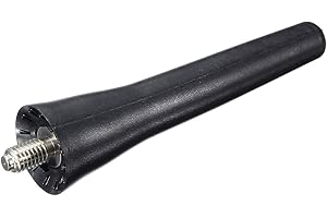 MOMOALA Antena De Coche Corto Stubby Aéreo para Peugeot 206 207 307 408 para Citroen C5 Triumph Picasso Antenna 6561N3