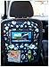Multi - Pocket Car Back Seat Organizer Tablet PC IPad Cover Protector Travel Storage (Model 5) [007]