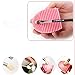 Tonsee® Silicone Cleaning Glove MakeUp Washing Brush Scrubber Board Cosmetic Clean Tool (Pink)