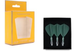 CUESOUL Rost T19 Eje de dardo Integrado y Forma de Cometa de Vuelo,Juego de 3