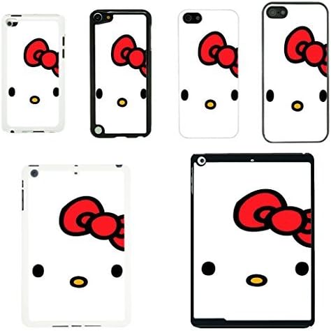 Hello Kitty cover case for Apple iPod Touch 5th Generation - White - T1455