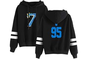 HEY XQ Map of The Soul 7 Pullover Hoodie Unisex Sweatshirts Anime Schwarz Kapuzenpullover für Army V RM Jimin Jin Jung Kook J-Hope Suga XXS-4XL