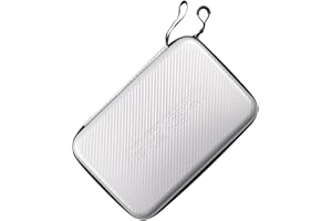 FACULX Ping-Pong-Paddel-Etui, Hartschale, Tischtennisschläger, tragbare Aufbewahrungstasche, kann 2 Schläger Tischtennisschläger Abdeckung für Ping-Pong-Bälle, Liebhaber, sturzsicher und langlebig Geschenke