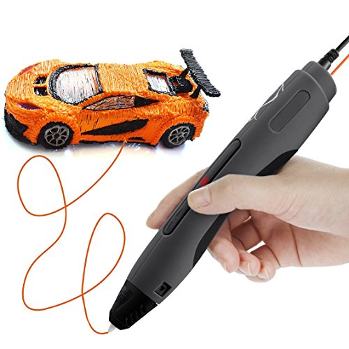 ACTOPP 3D Stift 3D Druckstift Pen Drucker Stift Keine Verstopfung für 3D Zeichnungen zur Erstellung von Stereoscopic Printing Zeichnungen von Hand Geschenk Spielzeug - 2