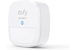 eufy Security, Détecteur de Mouvement, détecteur de Mouvement système d'alarme Domicile eufy Security, Couverture à 100 °, portée de 30 pi, autonomie de 2 Ans, sensibilité réglable (HomeBase requis)
