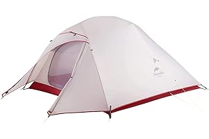 Naturehike Cloud-Up 3 Tente de Camping Ultra Légère Imperméable Autoportante Antisolaire Sac de Compression pour 3 Personnes pour Camping et Randonnée Alpinisme