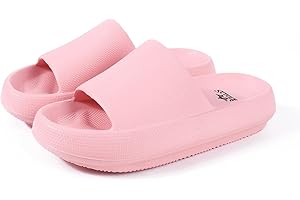 King Glory Femme Claquette Chaussons Hommes Sandales Unisexe-Adulte Antidérapante Pantoufle Semelles Épaisses Plage Sabot Mules Chaussures de Plage & Piscine