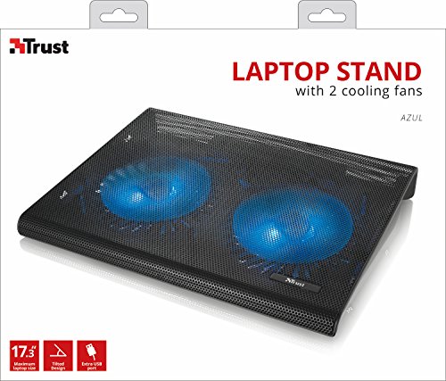 Trust Azul Laptop-Kühlständer mit Lüfter – Kühler für Notebooks schwarz - 9