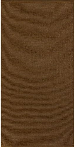 33x130 cm Rib Ribbed Table Runner Table Linen Tablecloth formstabil Choice of Colours, cotton blend, brown, 33x130