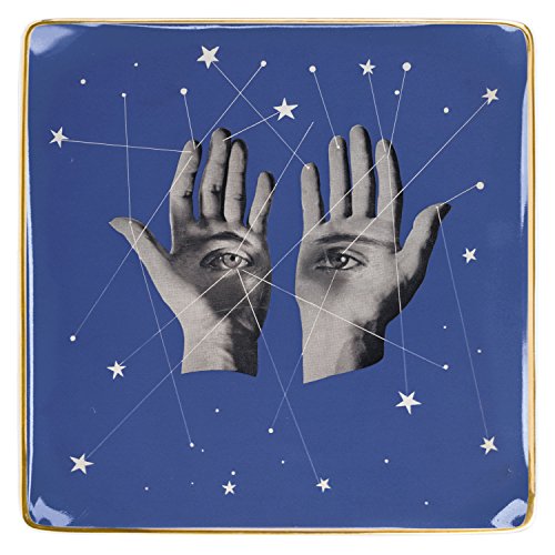 Preisvergleich Produktbild Moma Herbert Bayer Square Porcelain Tray