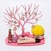 Produktbild JYY Hirschgeweih Schmuckständer Tischplatte-Schmuck-Baum-Stand-Anzeigen-Organisator-Halter Hauptdekor-Geschenke,Pink