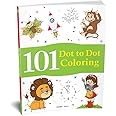 101 Dot To Dot Coloring: Fun Activity Book For Children