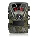 Produktbild Longsonk Jagd-Kamera, Game Trail-Kamera, 16 MP, 1080P HD mit Glanz 940 nm Infrarot-Nachtsicht-LEDs, 2.4 LCD-Display IP66 Wasserdicht bis 50 m/20 m für die Überwachung der Natur/Tiere, die Jagd