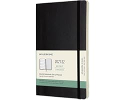Moleskine - 18-Month Weekly Planner/Diary, Weekly Planner 2021/2022, Weekly Notebook with Soft Cover and Elastic Closure, Siz