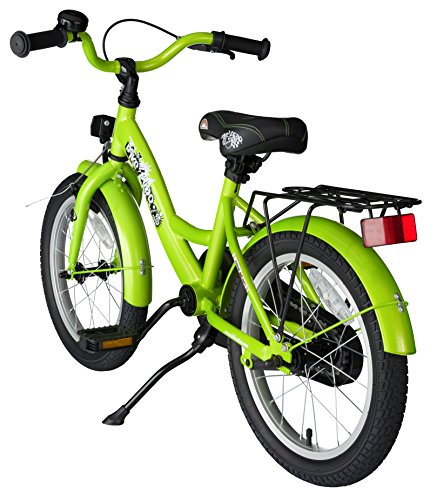 BIKESTAR® Premium Kinderfahrrad für sichere und sorgenfreie Spielfreude ab 4 Jahren ★ 16er Classic Edition ★ Brilliant Grün - 3