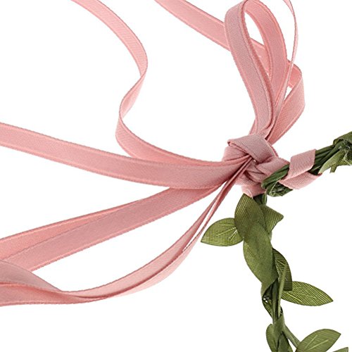 OULII Blumenkranz Blumenkrone Boho für Festival Hochzeit - 9