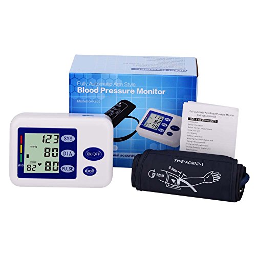 Preisvergleich Produktbild Vollautomatischer Arm Blutdruckmesser FDA CE ROHS zertifiziert Home Intelligente elektronische Sphygmomanometer Voice Elektronische Blutdruckmessgerät Home Portable Ältere Eltern Gesundheit Geschenke Manschette (Größe: 22 ~ 42)