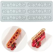 3 Pack Veer Fondant Siliconen Mallen, Siliconen Fondant Mallen, Cake