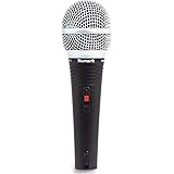 Numark WM200 - Handheld Dynamic Microphone Engineered for DJ Live Performance with Mounting Clip, 20 ft Shielded Cable and Ha