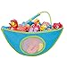 Produktbild HENGSONG Baby Kinder Wasserdicht Badewanne Spielzeug Aufbewahrungstasche Halter Organizer Badespielzeug Hängende Beutel (Blau)