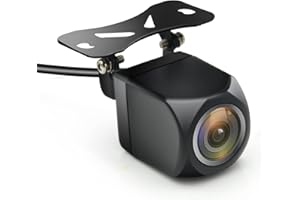 AWESAFE AHD Cámara Visión Trasera de Coche de Aparcamiento, Cámara de Marcha Atrás Impermeable con Visión Nocturna y Alta Definición para la Radio de Coche/Autocaravana/Furgoneta y etc