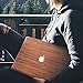 Woodcessories – ECOSKIN – MacBook 12 Cover, Custodia, in vero legno, mela logo (certificazione FSC – noce) noce MacBook...