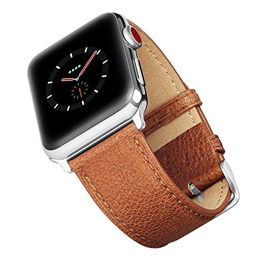 Benuo Piel Reemplazo Pulsera de Apple Watch Series 3 42mm Apple Watch Series 1 42mm Apple Watch Series 2 42mm Apple Watch Nike 42mm Marron reviews Benuo Piel Reemplazo Pulsera de Apple Watch Series 3 42mm Apple Watch Series 1 42mm Apple Watch Series 2 42mm Apple Watch Nike 42mm Marron