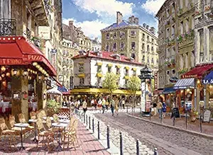 Ravensburger Quaint Shops Jigsaw Puzzle (500 Pieces)