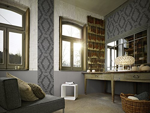 A.S. Création Vliestapete Elegance 2, Mustertapete, klassisch, elegant, grau, 936772 - 3