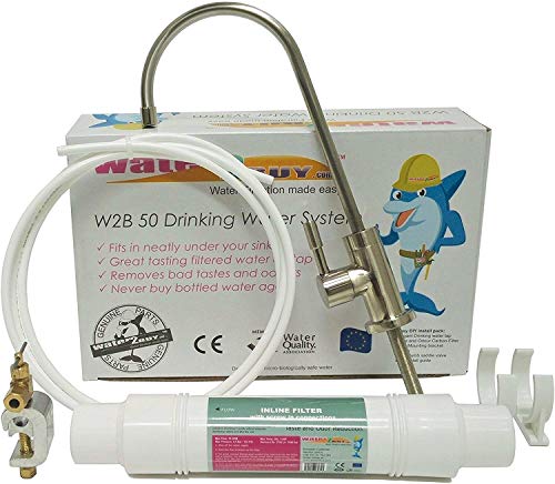 Sistema filtraggio acqua Kit filtraggio acqua sotto il lavandino rubinetto acqua potabile Inline Filter water2buy
