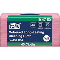 Tork Panni Ultraresistenti Per Pulizia - Confezione Da 500 Pezzi, Blù, Compatibili Con Dispenser W4 - Foto 5