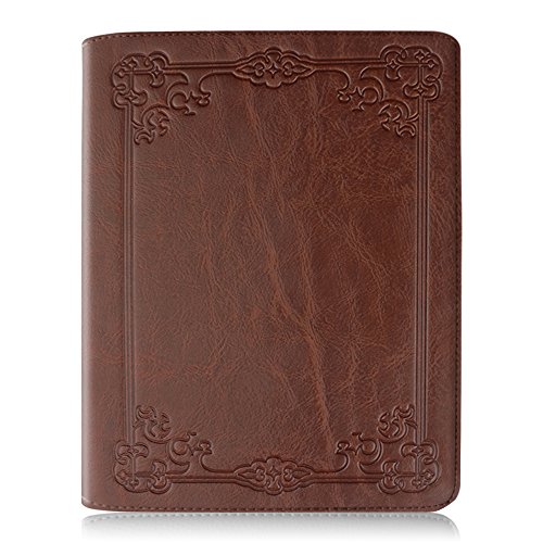 Fintie Apple iPad 2 / iPad 3 / iPad 4 Retina Hülle Case Schutzhülle Etui Tasche – 360 Grad Rotierend Stand Smart Cover mit Auto Schlaf / Wach Funktion, Vintage Brown - 9