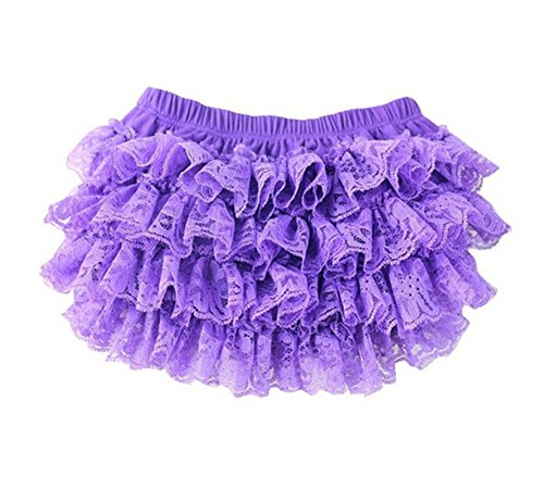 niceEshop(TM) Baby Girl Cotton Lace Ruffle Bloomer Nappy Underwears Panties