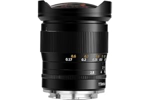 TTARTISAN 11mm F2.8 Objetivo de cámara Ojo de pez para Montura Sony E Fotograma Completo Enfoque Manual Gran Angular